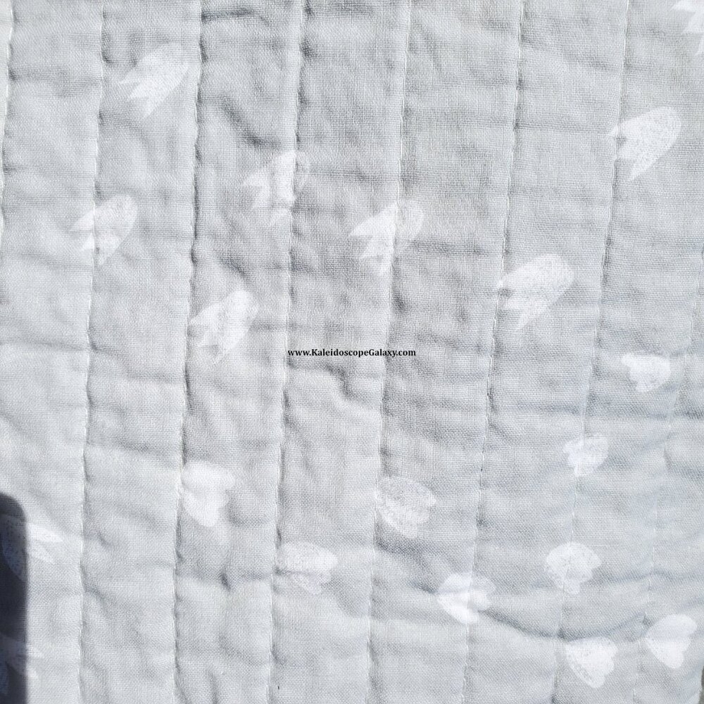 7 Piece Dinosaur Full Size Quilt ~ Sheets ~ Shams ~ Gray Blue Green ~ Dinosaurs - Picture 5 of 7